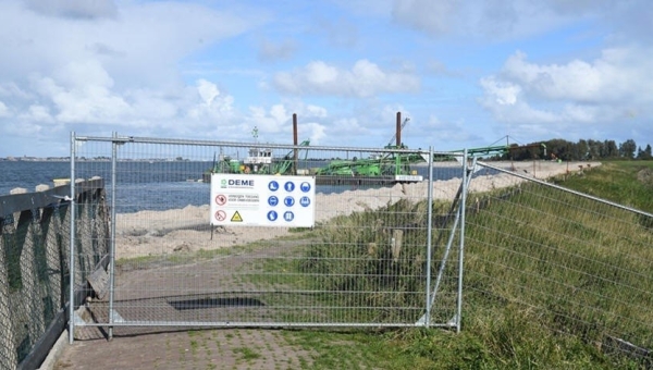 Respecteer de afsluitingen bij de Dijkversterking 